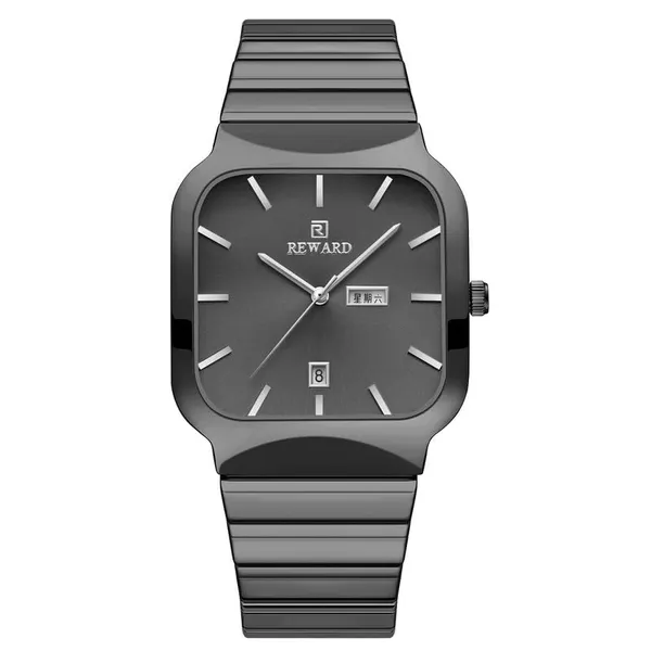 Men_S_Stainless_Steel_Square_Face_Day_Date_Quartz_Watch