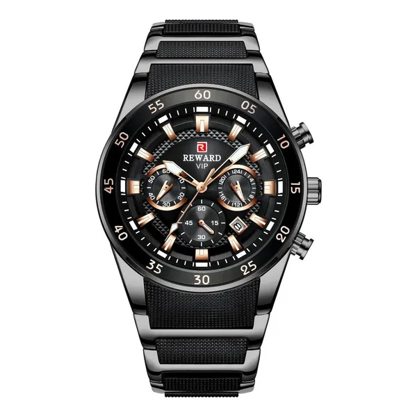 Men_S_Chronograph_Quartz_Watch_Stainless_Steel_Band