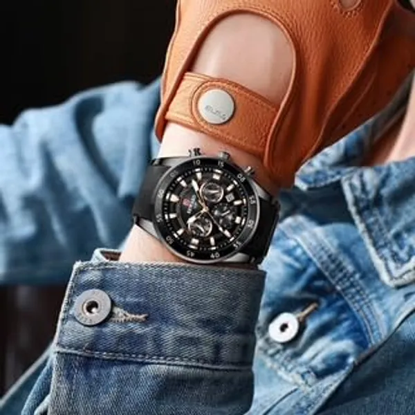Men_S_Chronograph_Quartz_Watch_Stainless_Steel_Band