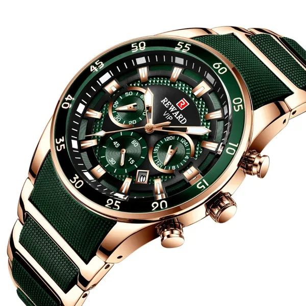 Men_S_Chronograph_Quartz_Watch_Stainless_Steel_Band