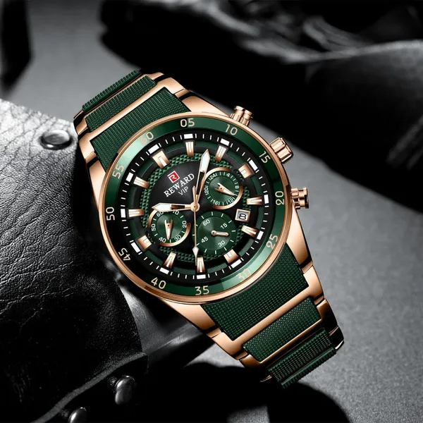 Men_S_Chronograph_Quartz_Watch_Stainless_Steel_Band