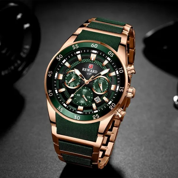 Men_S_Chronograph_Quartz_Watch_Stainless_Steel_Band