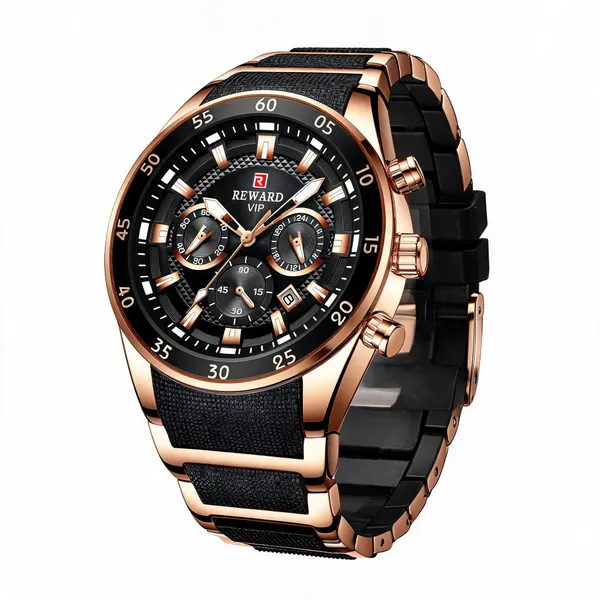 Men_S_Chronograph_Quartz_Watch_Stainless_Steel_Band