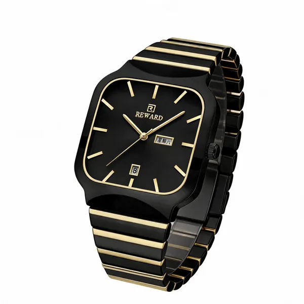 Men_S_Stainless_Steel_Square_Face_Quartz_Watch