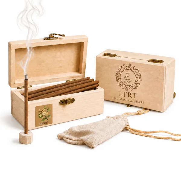 LTRT_THE_MAGICAL_BLISS_Bakul_Agarbatti_|_Classic_Bakul_Fragrance_for_Pooja_and_Auspicious_Rituals_|_45_Dry_Dhoop_Incense_Sticks