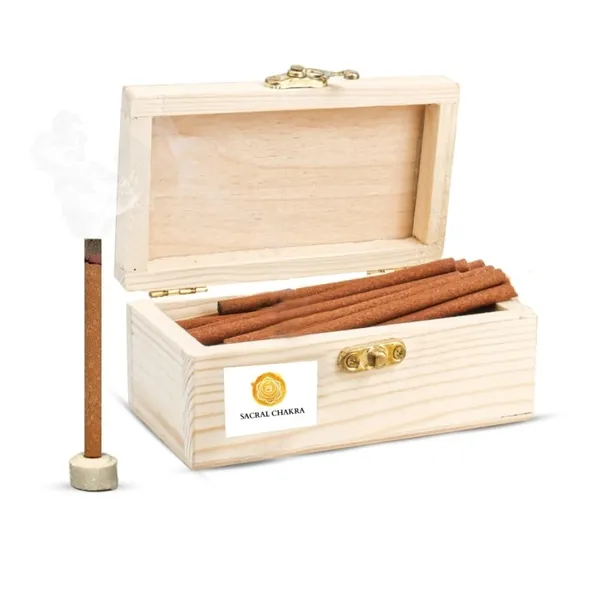 Sacral_Chakra_Dry_Dhoop_Incense_Sticks_Bambooless_Charcoal_Free_45Pc