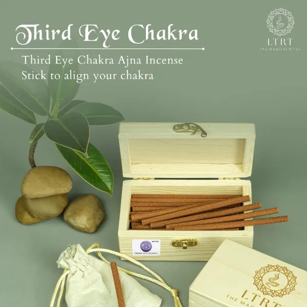 LTRT_THE_MAGICAL_BLISS_Third_Eye_Chakra_|_Third_Eye_Chakra_Fragrance_for_Focused_Meditation_|_45_Dry_Dhoop_Incense_Sticks