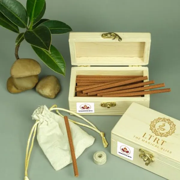 LTRT_THE_MAGICAL_BLISS_Sawariya_Seth_Agarbatti_|_Sandalwood_Fragrance_for_Pooja_and_Devotional_Use_|_45_Dry_Dhoop_Incense_Sticks
