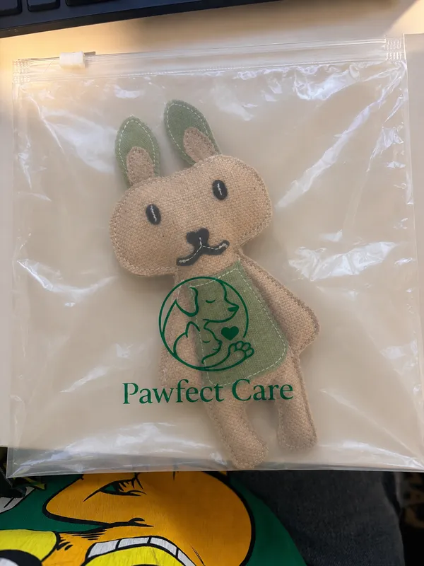 Green_Jute_Bunny_Plush_Pet_Toy
