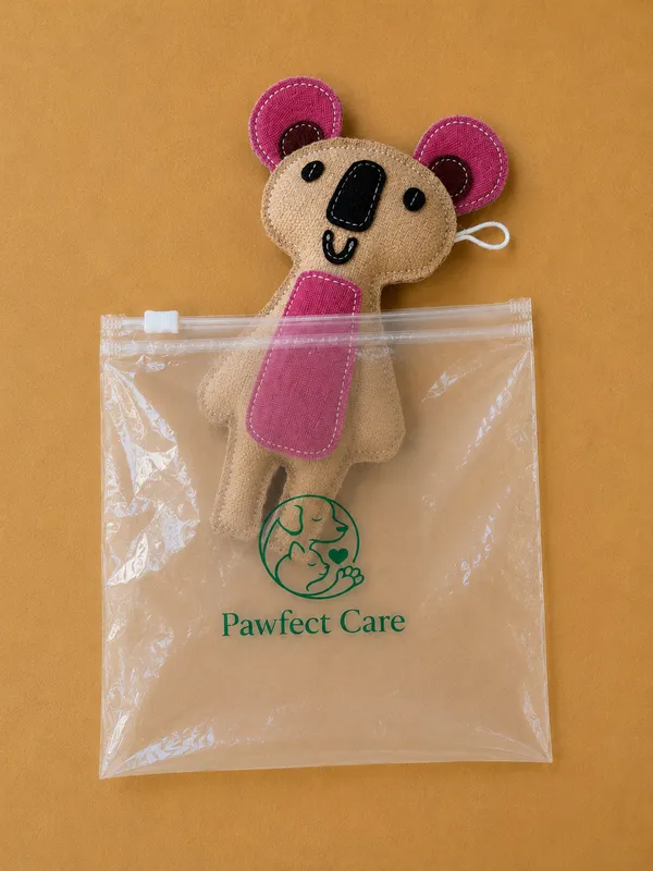 Pink_Jute_Koala_Plush_Pet_Toy