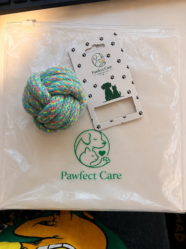 Green_Cotton_Braided_Ball_Pet_Toy