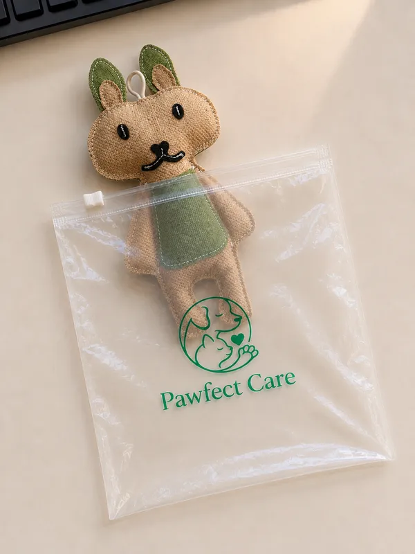 Green_Jute_Bunny_Plush_Pet_Toy