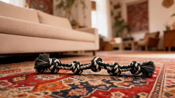 Black_Cotton_Braided_Multi-Knot_Rope_Dog_Toy