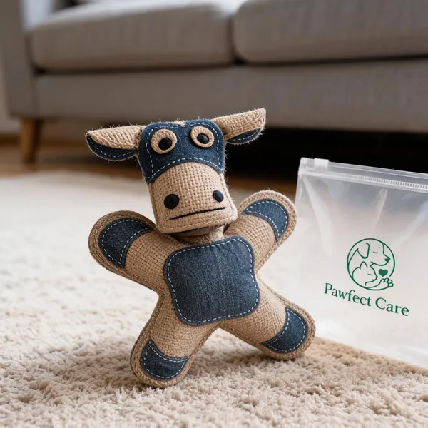 Blue_Jute_Cow_Plush_Pet_Toy