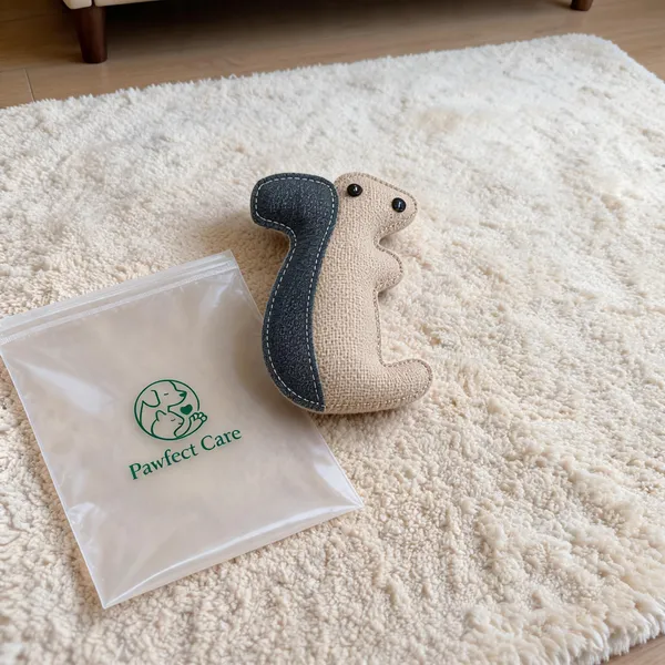 Grey_Jute_Squirrel_Plush_Pet_Toy