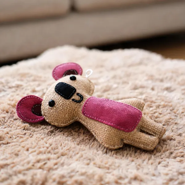 Pink_Jute_Koala_Plush_Pet_Toy