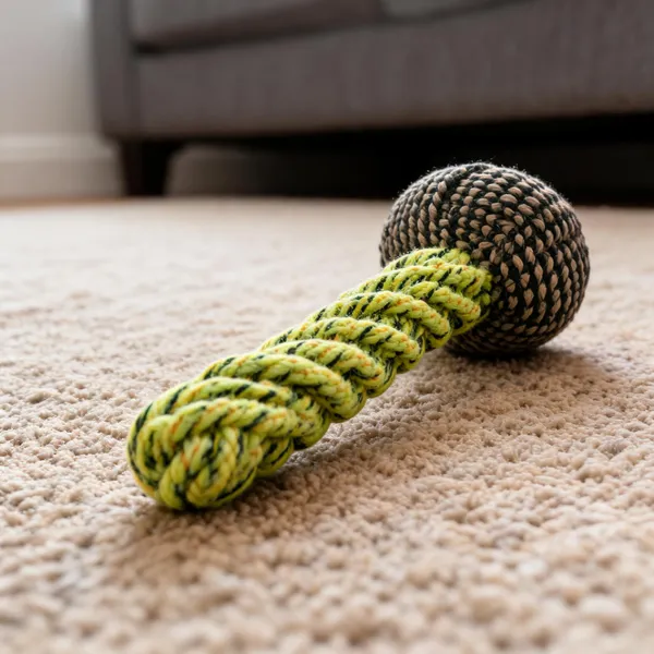 Green_Cotton_Braided_Rope_Ball_Dog_Toy