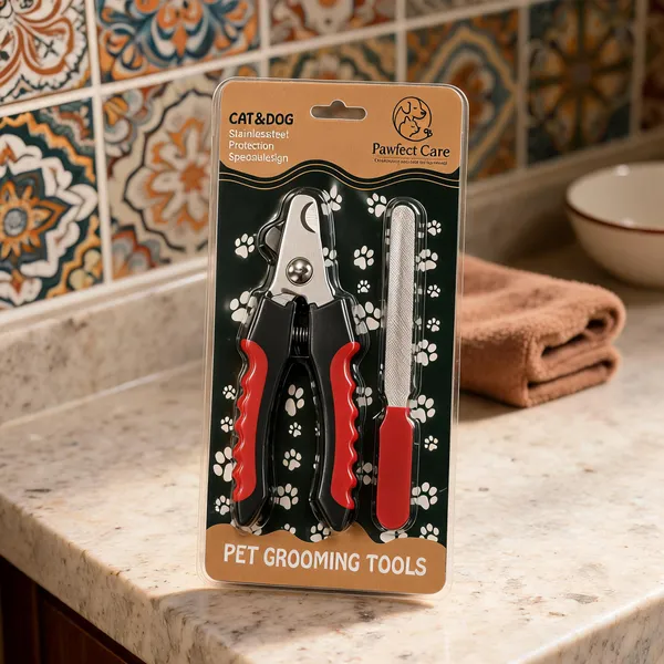 Black_And_Red_Stainless_Steel_Pet_Nail_Clipper_And_File