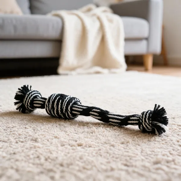 Black_Cotton_Knotted_Rope_Dog_Toy
