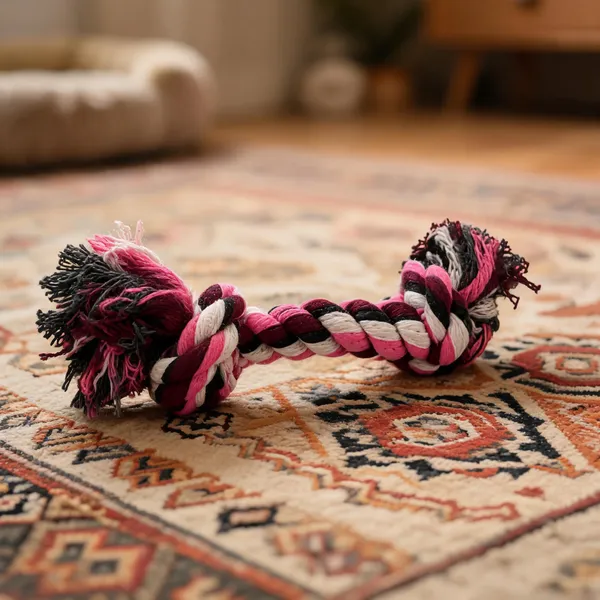 Red_And_Black_Cotton_Braided_Rope_Dog_Toy