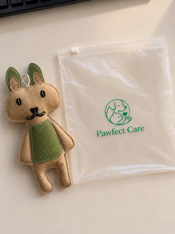 Green_Jute_Bunny_Plush_Pet_Toy