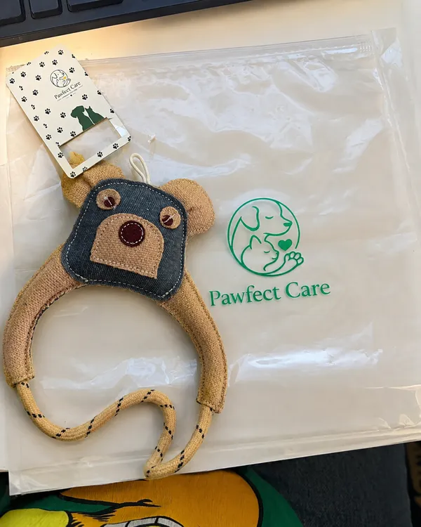 Brown_Jute_Bear_Face_Pet_Headband_Accessory