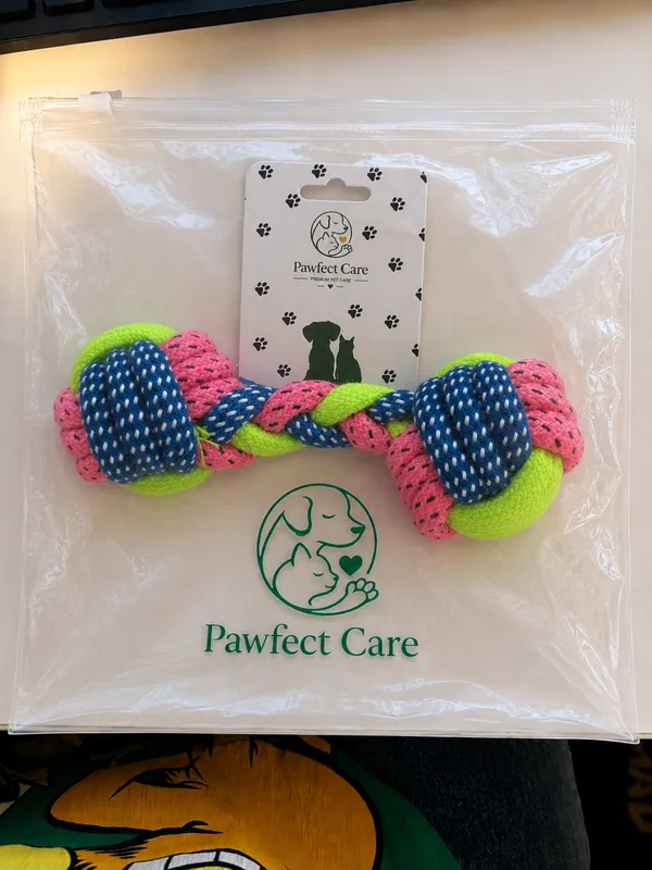 Blue_Cotton_Braided_Dumbbell_Rope_Dog_Toy