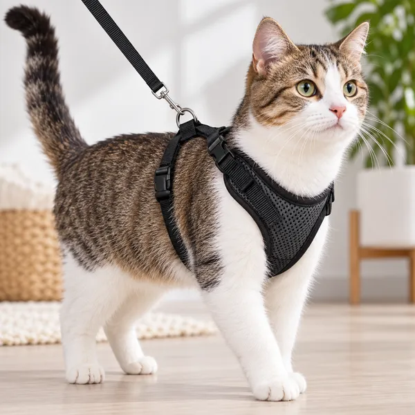 Pawfect_Care_Black_Mesh_Vest_Harness_(Small)