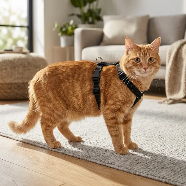 Pawfect_Care_Adjustable_Pet_Black_Harness_(Small)