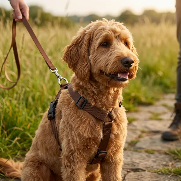 Pawfect_Care_Adjustable_Pet_Brown_Harness_(Large)