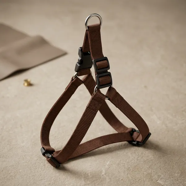 Pawfect_Care_Adjustable_Pet_Brown_Harness_(Small)