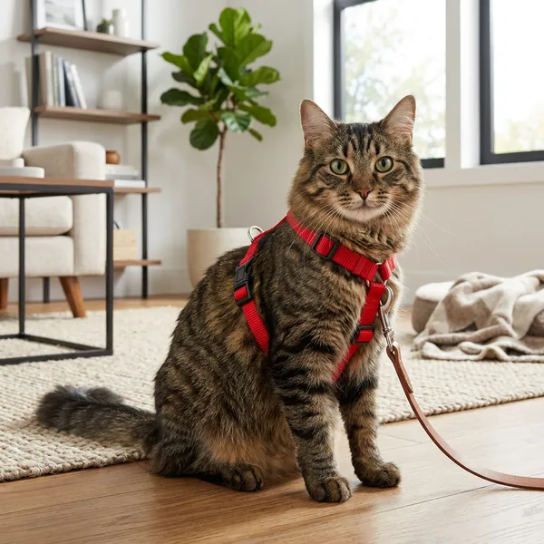 Pawfect_Care_Adjustable_Pet_Red_Harness_(Large)