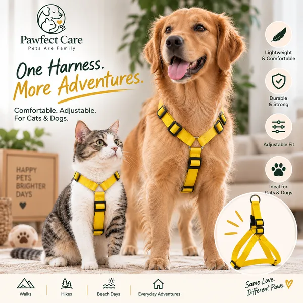 Pawfect_Care_Adjustable_Pet_Yellow_Harness_(Medium)