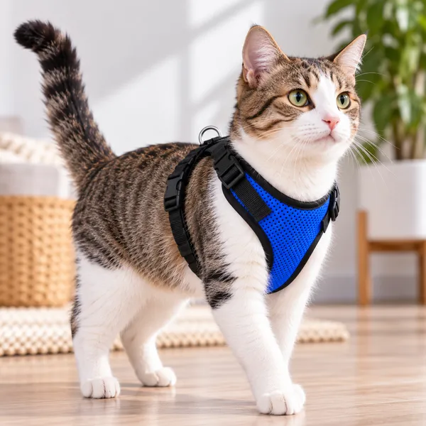 Pawfect_Care_Blue_Mesh_Harness_(Small)