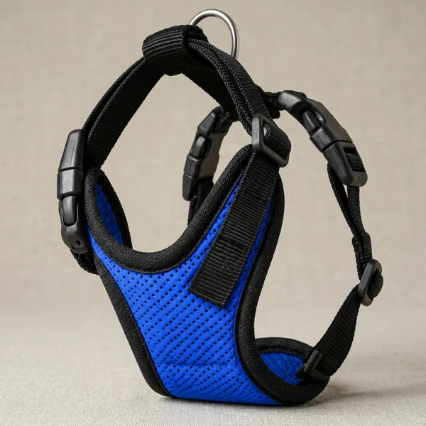 Pawfect_Care_Blue_Mesh_Harness_(Small)