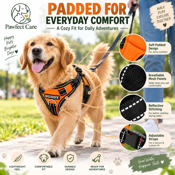 Pawfect_Care_Padded_Dog_Harness_Extra_Large_(Orange)