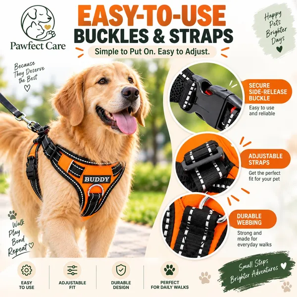 Pawfect_Care_Padded_Dog_Harness_Extra_Large_(Orange)