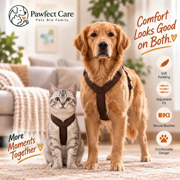 Soft_Padded_Adjustable_Pet_Brown_Harness_(Medium)