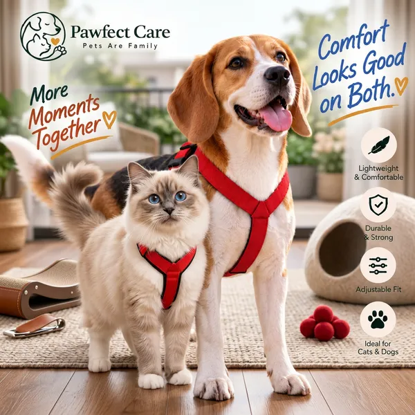 Soft_Padded_Adjustable_Pet_Red_Harness_(Medium)