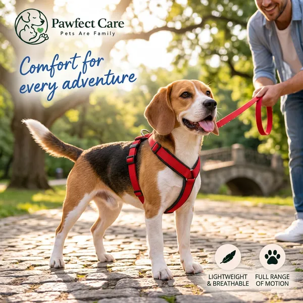 Soft_Padded_Adjustable_Pet_Red_Harness_(Medium)