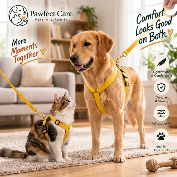 Soft_Padded_Adjustable_Pet_Yellow_Harness_(Medium)