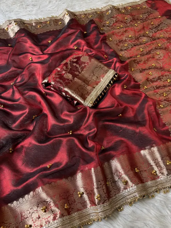TIssue_kaatbaand_ghunghroo_saree