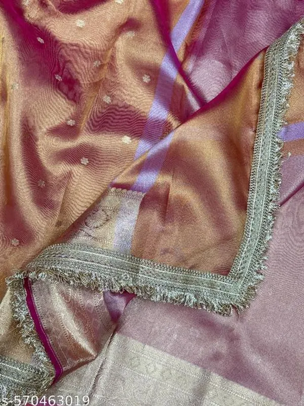 Tissue_Mohmaya_Maharani_Rust_Tissue_Silk_Saree_Booty_All_Over_With_Premium_Lace_Attached