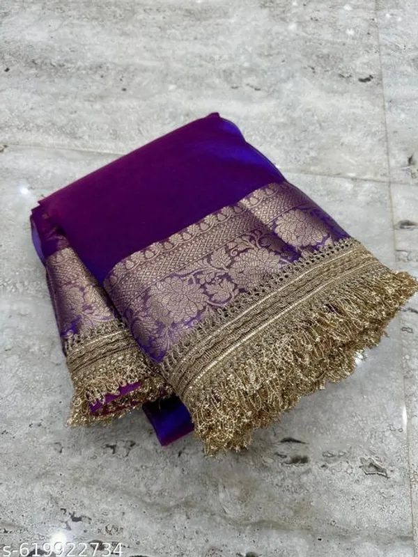 Tissue_Saundari_Vastra_Kaat_Baan_Saree_Mahrani_Collection_Royal_Blue_With_Double_Lace_Attached