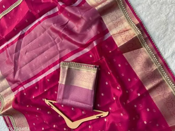 Tissue_Mohmaya_Maharani_Razeberry_Tissue_Silk_Saree_Booty_All_Over_With_Moti_Lace_Attached