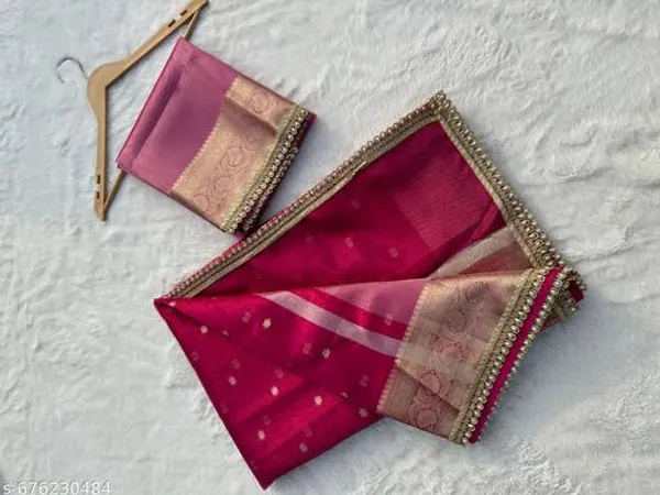 Tissue_Mohmaya_Maharani_Razeberry_Tissue_Silk_Saree_Booty_All_Over_With_Moti_Lace_Attached