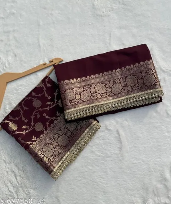 Soft_Silk_Saundari_Vastra_Kathbaan_Maroon_Saree_With_Premium_Moti_Lace_Attached