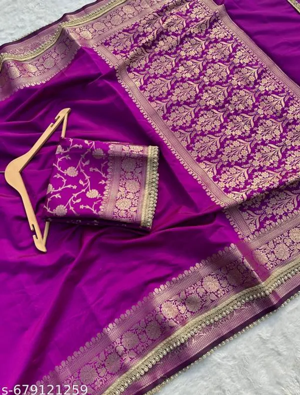 Soft_Silk_Sundra_Vastra_Kathbaan_Lavender_Saree_With_Premium_Moti_Lace_Attached