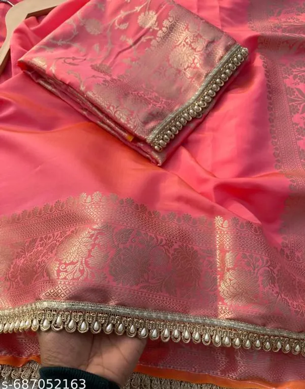 Soft_Silk_Sundra_Vastra_Kathbaan_Peach_Saree_With_Premium_Moti_Lace_Attached