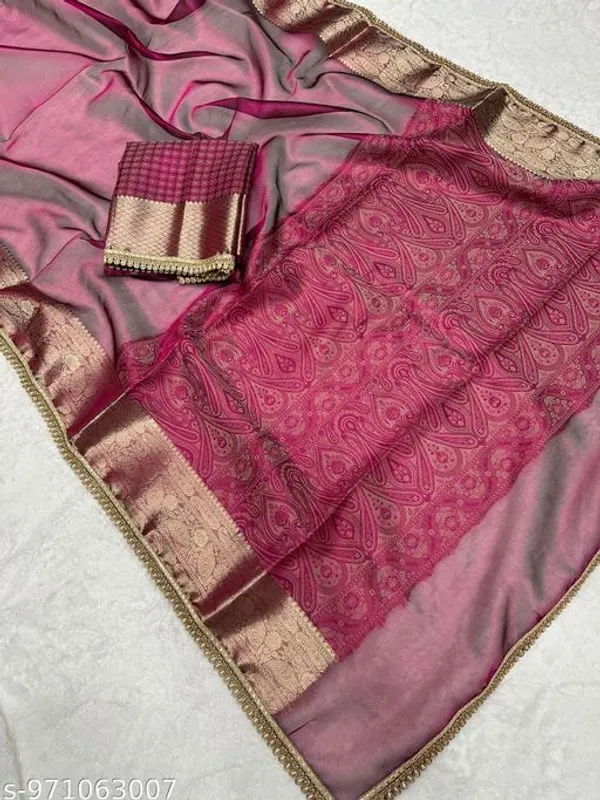 Exclusive_Pashmina_Tissue_Kaat_Baand_Banarasi_Saree_In_Wine_With_Moti_Lace_Attached